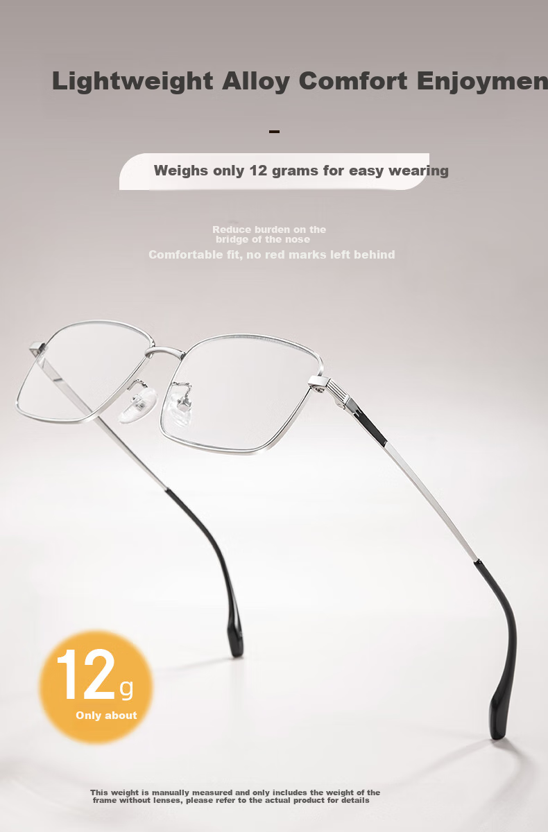 Yupintang Reading Glasses for Men And Women, Japanese Imported Materials, Anti-Blue Light Lenses, Fashionable Business Style, Sold by JD, 300 Degrees, Father's Day 2