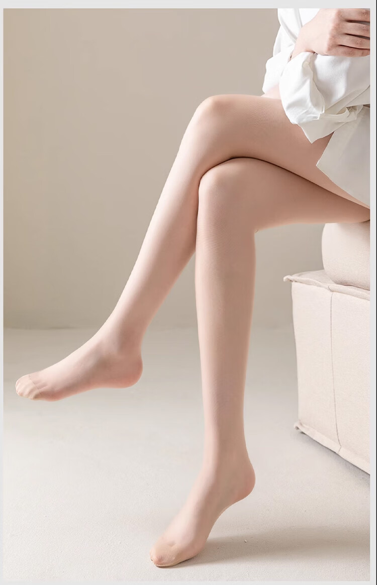 LangSha Women's Ultra-Thin Summer Sheer Anti-Snag Pineapple Pattern Tights Nude 2 + Black 2 15