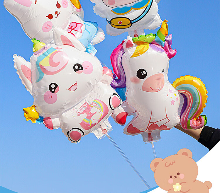 Extreme Space Aluminum Foil Balloons Children's Toys Birthday Party Scene Decoration Props Set of 6 4