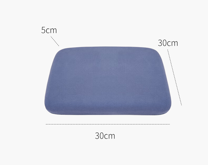 Youtengyouju YOTOK (Japan) Genuine Memory Foam Seat Cushion, Butt Pad, Chair Mat, Office Long-Sitting Floor Stool Seat Cushio 5