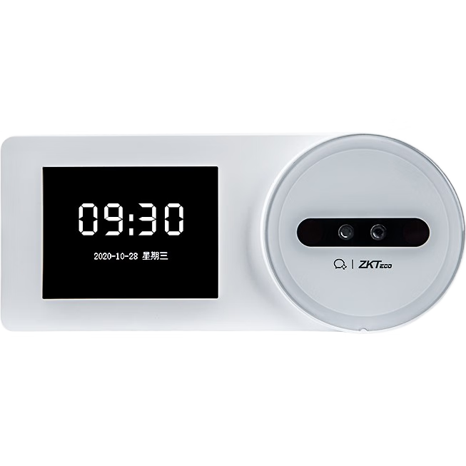 Enterprise WeChat Attendance Machine ZK-F3 Facial Recognition Time Clock Contactless Multi-Location Face Scan Employee Check-In WIFI Cloud Attendance System