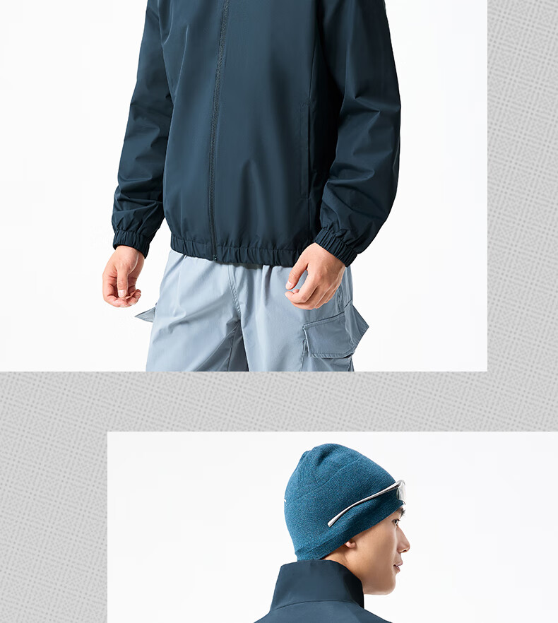 361° Men's Jacket, Spring And Summer, Water-Repellent, Stand-Collar, Sports Outdoor Jacket, Windbreaker for Men, 652534603-1 23