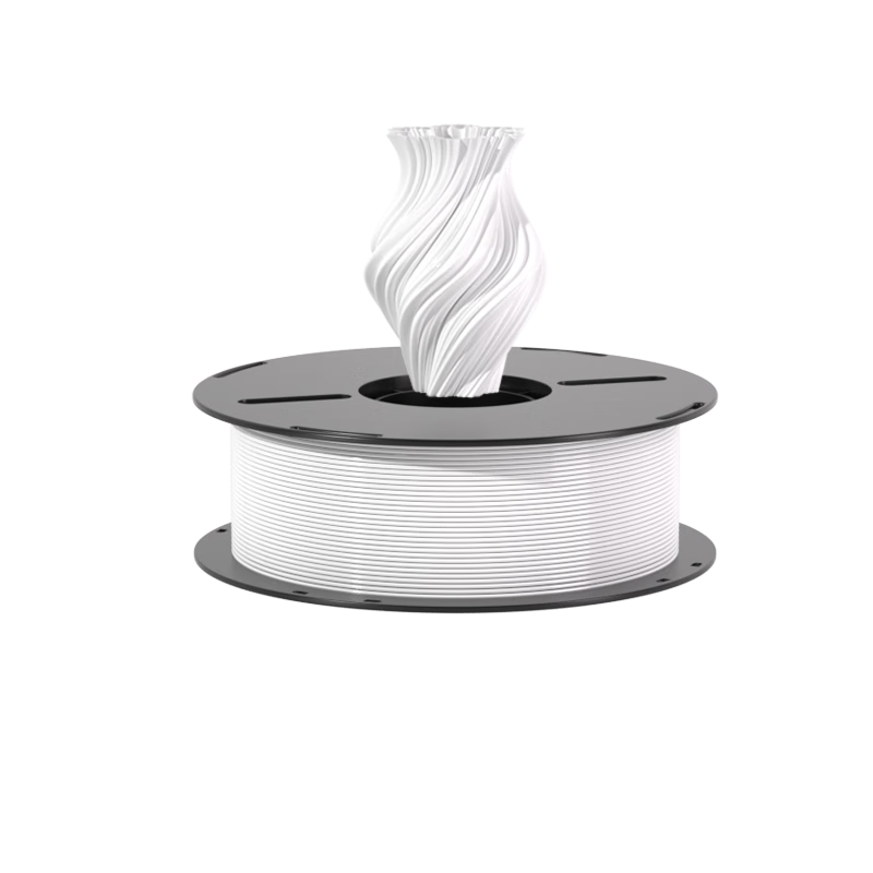 INNCLOUD 3D Printing Consumables Flexible TPU Suitable for Tuozhu/Chuangxiang Sanwei/Aileku/Zongwei Lifang/Jiguang Erwa DIY Printer Filament White 1kg