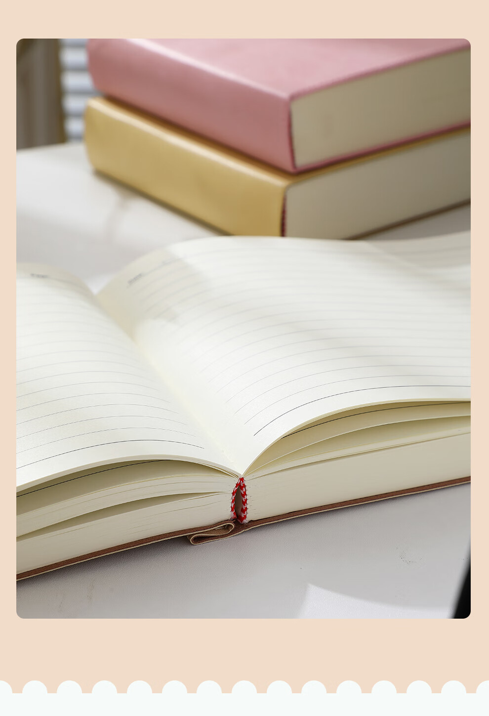 Jiaranheng [Lasts 2 Years] B5 Extra Thick Notebook, High-Quality Soft Cover, 16K Journal, 380 Sheets, 760 Pages, Lined Paper for College Students And Postgraduate Entrance Exams, Customizable Inner Pages 6