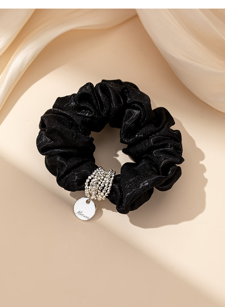 Qlady Starry Sky Hair Tie, Elastic Band for Ponytails, 2026 New High-End Mid-Autumn Festival Gift 4