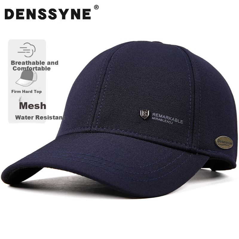 Denssyne Non-Fading Baseball Cap for Men, Summer Outdoor Versatile Sun Protection Hat, Middle-Aged And Elderly Brand Genuine Visor Cap