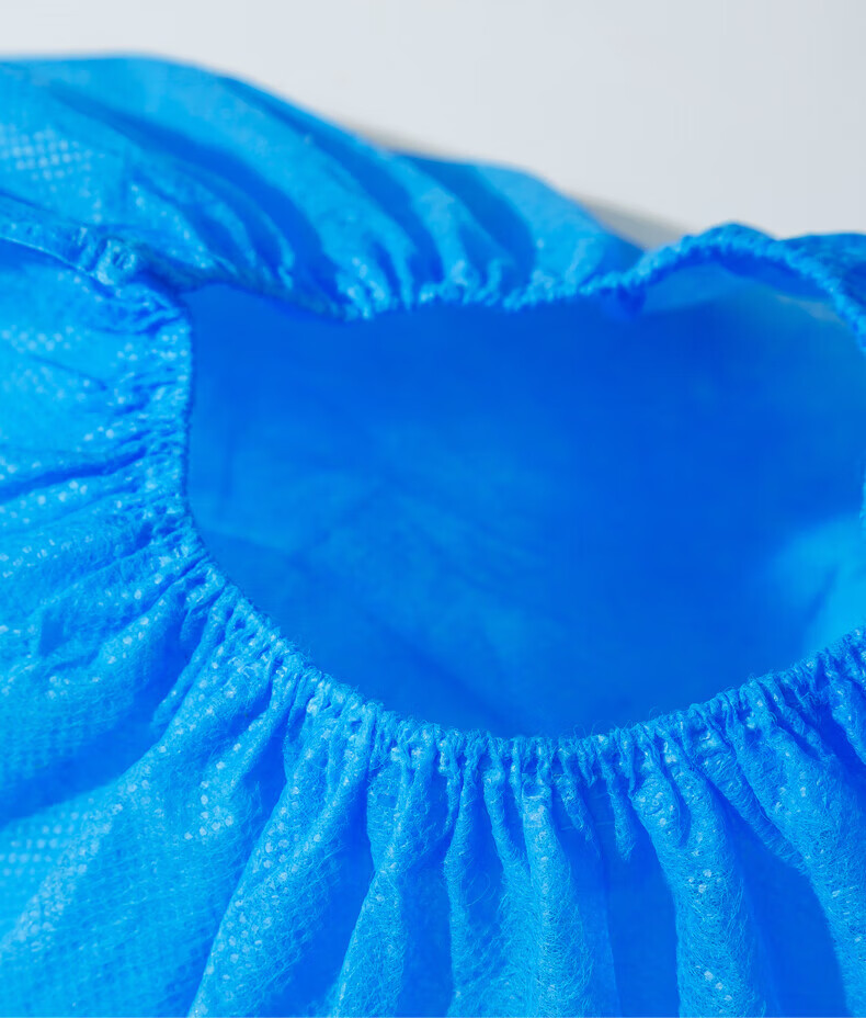 BWNK Non-Woven Large Disposable Shoe Covers 100pcs Thickened Dustproof Breathable Indoor Wear-Resistant Non-Slip Foot Covers 5