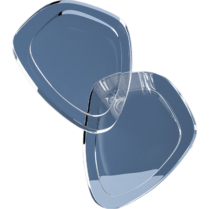 WATERTIME / Shuichuan Diving Mask with Suction Cups + PC Myopia Lens -500 Degrees (Pair)