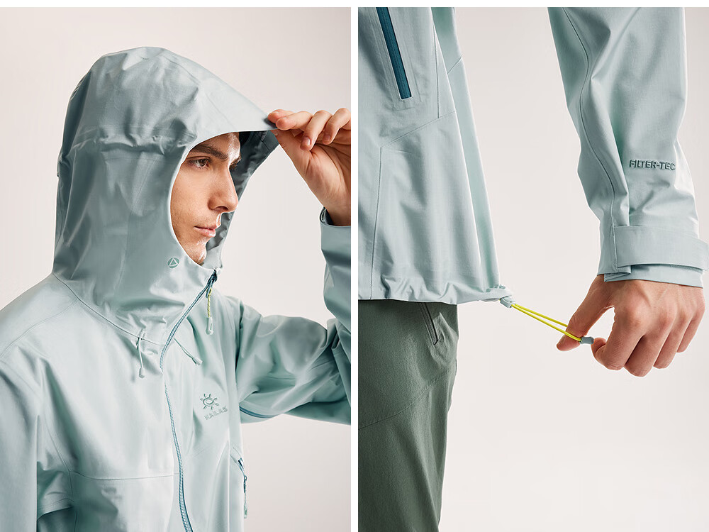 KAILAS Bogda 40D Hard Shell Jacket Unisex 3L Waterproof Windproof Lightweight Durable Hiking Mountaineering Coat 8