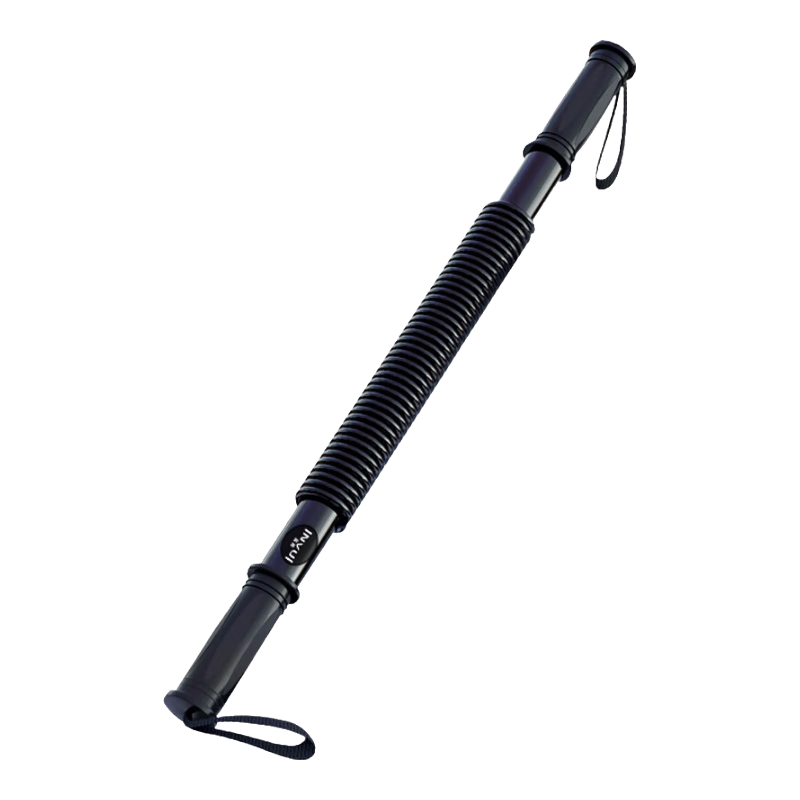 INVUI Black Electroplated Arm Strengthener, Unisex Arm Strength Bar, Grip And Chest Expander Exercise Home Fitness Equipment, 40KG