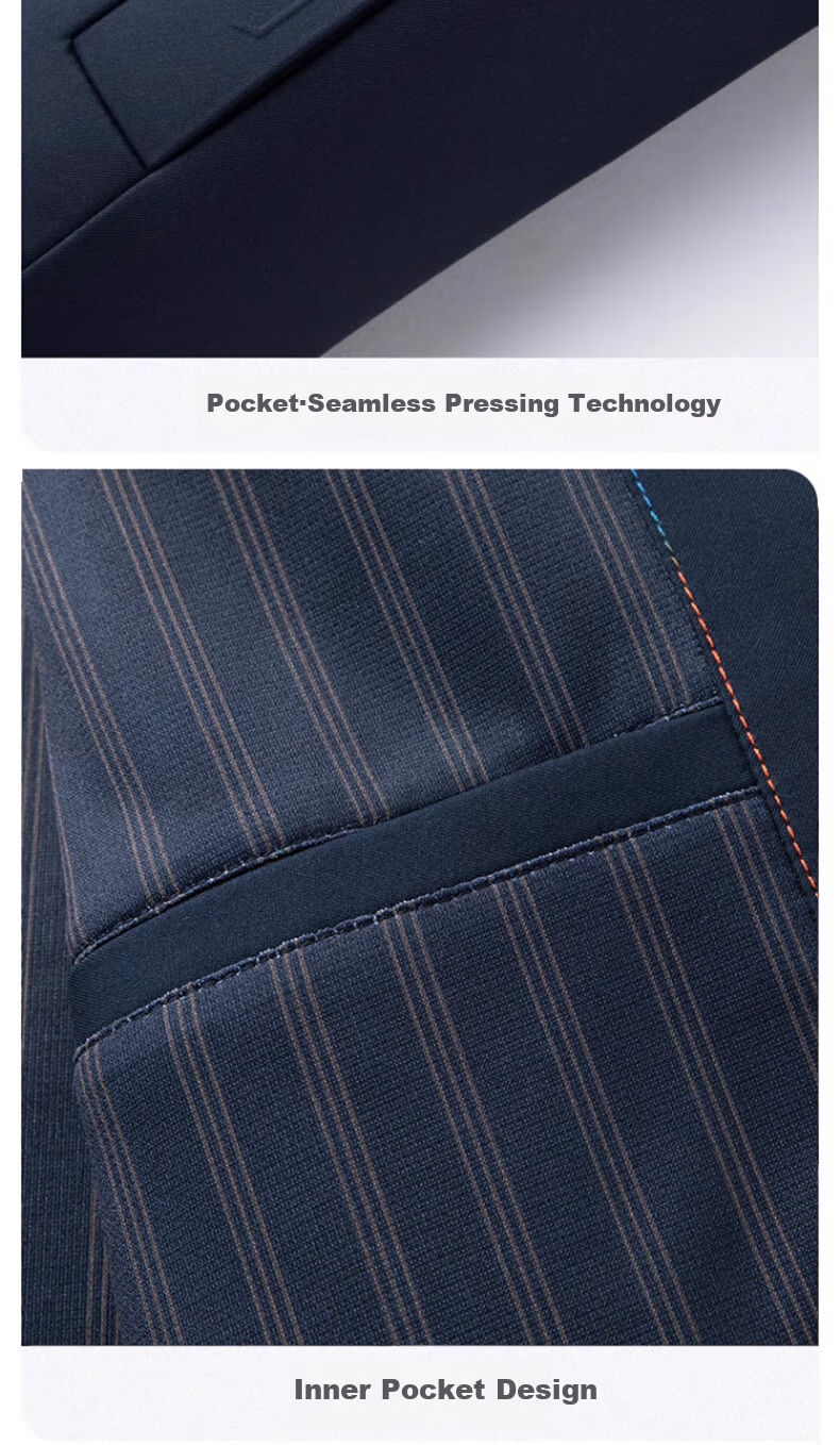 ROMON Lapel Jacket for Men, Spring Season Middle-Aged And Elderly Cadre Outfit, Business Casual Dad Wear JK001 Khaki 2XL 20