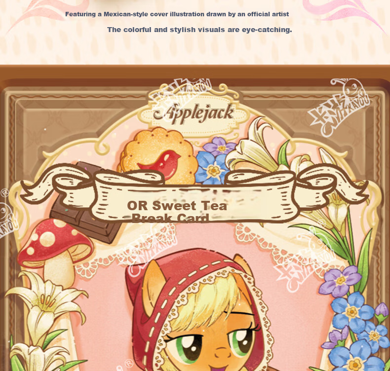 Kayou My Little Pony Card Game, Eternal Cards, Star Pack, Small Box, Official Merchandise, Collectible Cards, Gift 7