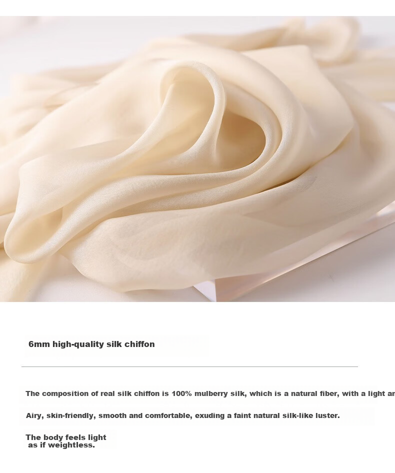 Hangsilu Pure Silk Scarf for Women, Solid Color Mulberry Silk Shawl, High-End Birthday Gift, Mid-Autumn Festival Gift for Mom And Teachers 4
