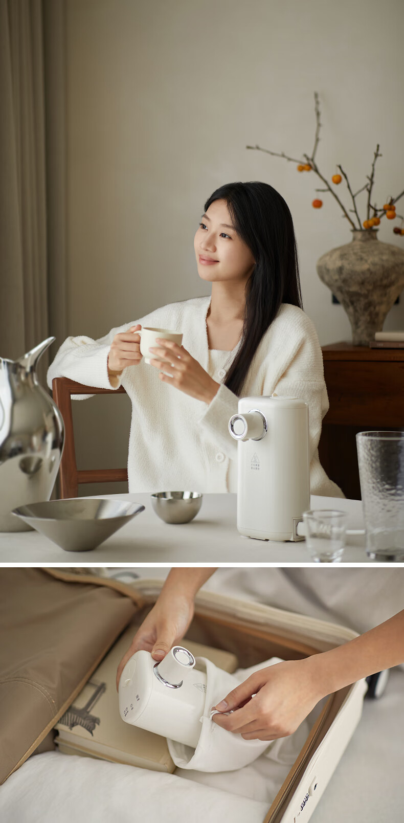 Olayks Instant Portable Electric Water Boiler Automatic Water Dispensing Kettle Travel Electric Kettle Temperature Control Kettle 2