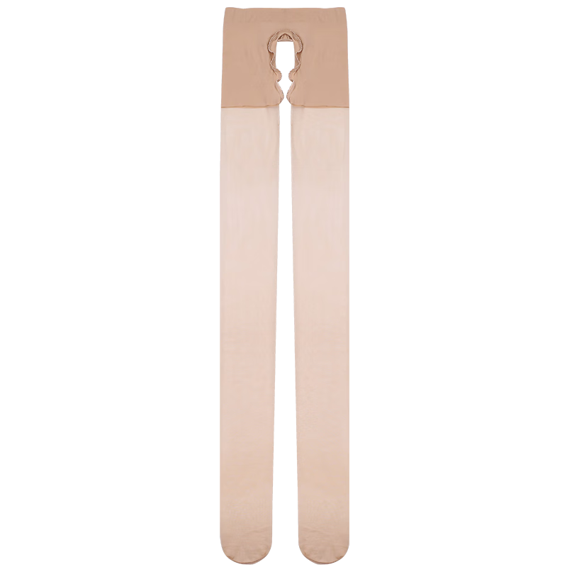 LangSha Women's Open Crotch Pantyhose Gift Sexy Lingerie Anti-Snag Long Leg Nude Stockings New Year Costume