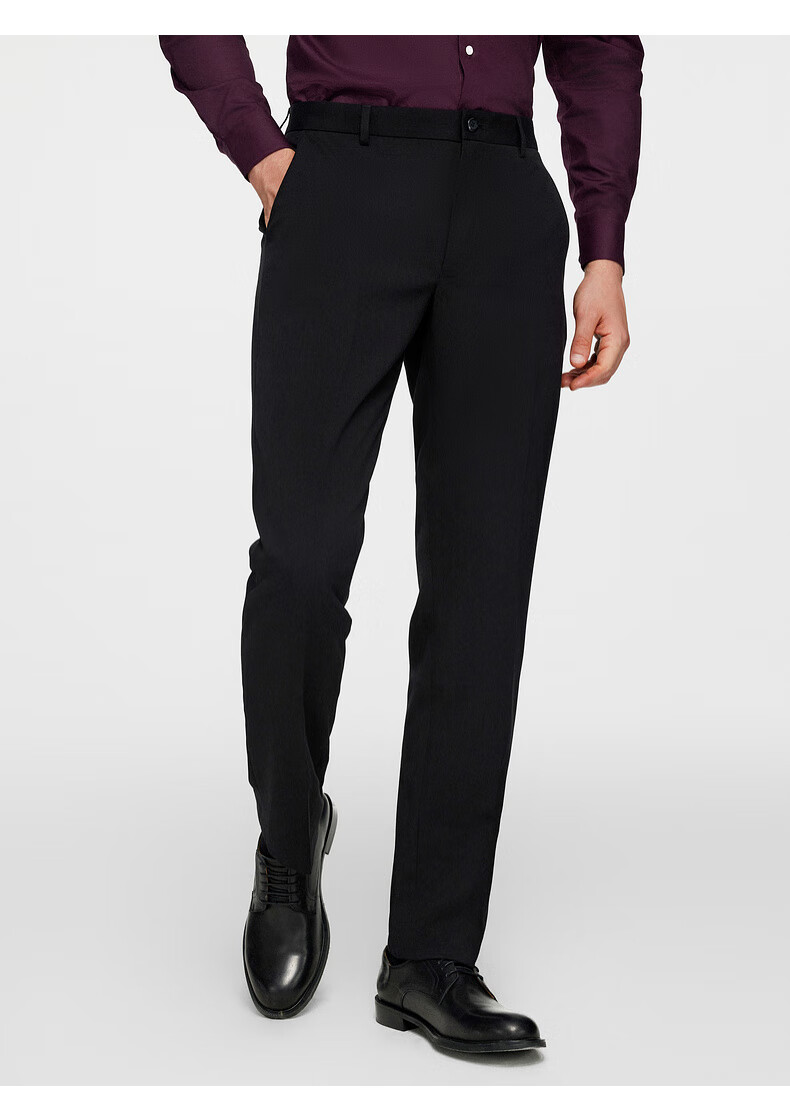 G2000 [Soft to The Touch/Same As in Mall] Men's All-Season Wear Comfortable Business Commute Dress Pants 5