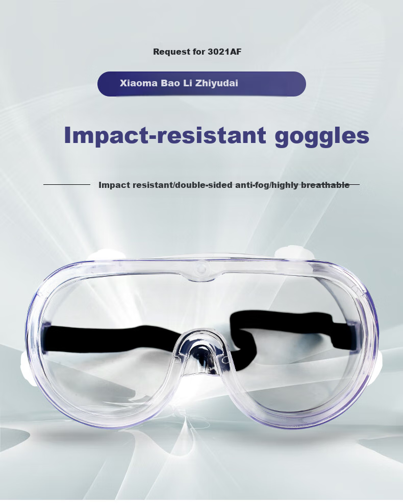 Qiutong Goggles, Anti-Fog Protective Glasses, Post-Surgery Dust-Proof, Splash-Proof, Pollen And Catkin Protection, Full Coverage Industrial Safety Glasses, Eye Shield, 3021AF 1