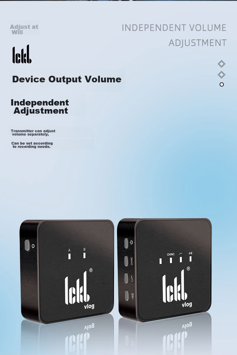 Ickb Volg Wireless Lavalier Microphone, Dual-Channel Clip-On Mic, Recording Device for Streamers, Outdoor Live Streaming, TikTok Short Video Cameras, Smartphone Bluetooth Microphone 11