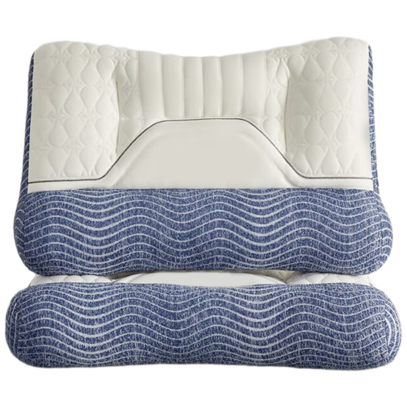 Grace Pull Pillow, Cervical Pillow for Adults, Latex Core, Specialized Sleeping Pillow, Comfortable Neck Support
