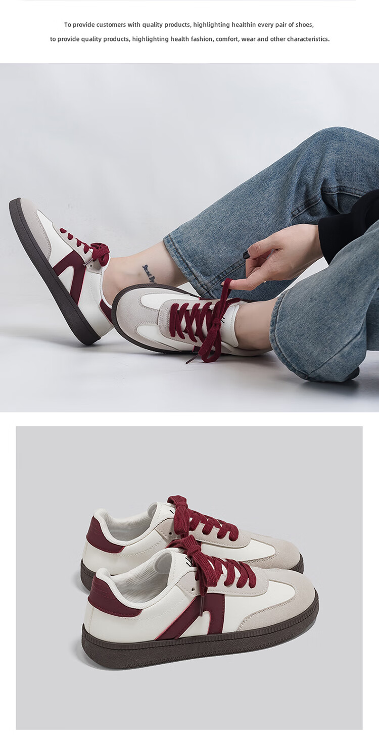 Global Blue Vintage German Trainer Women 2026 New Spring Summer Versatile High-Value Commuter Shoes 10