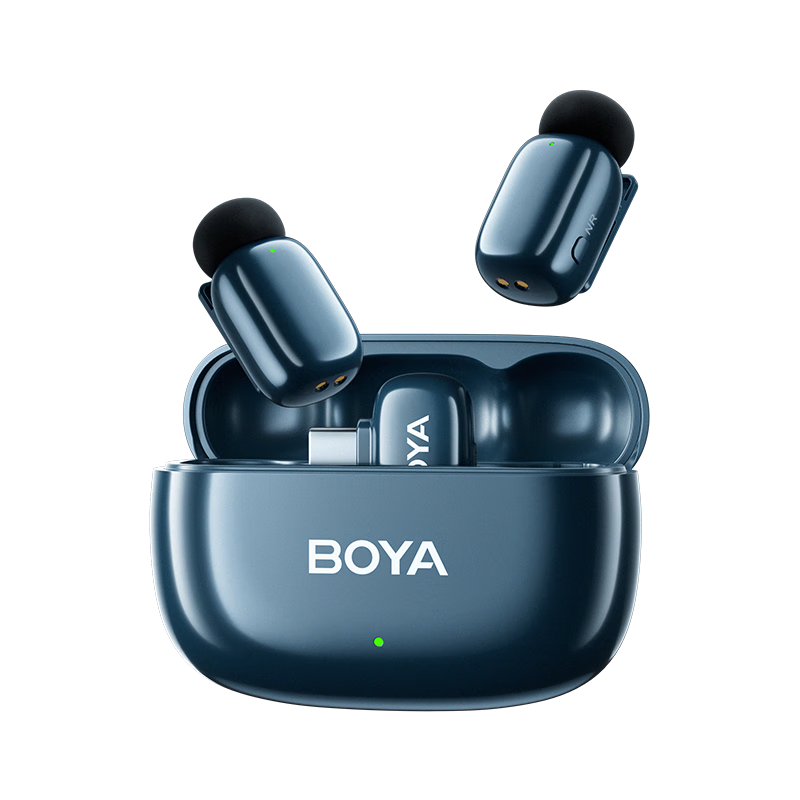 BOYA Mini Jingxuan Co-Branded Wireless Lavalier Microphone for Mobile Phone Live Streaming, Outdoor Interviews, Vlog, Short Video Recording with Noise Reduction, Type-C Versio