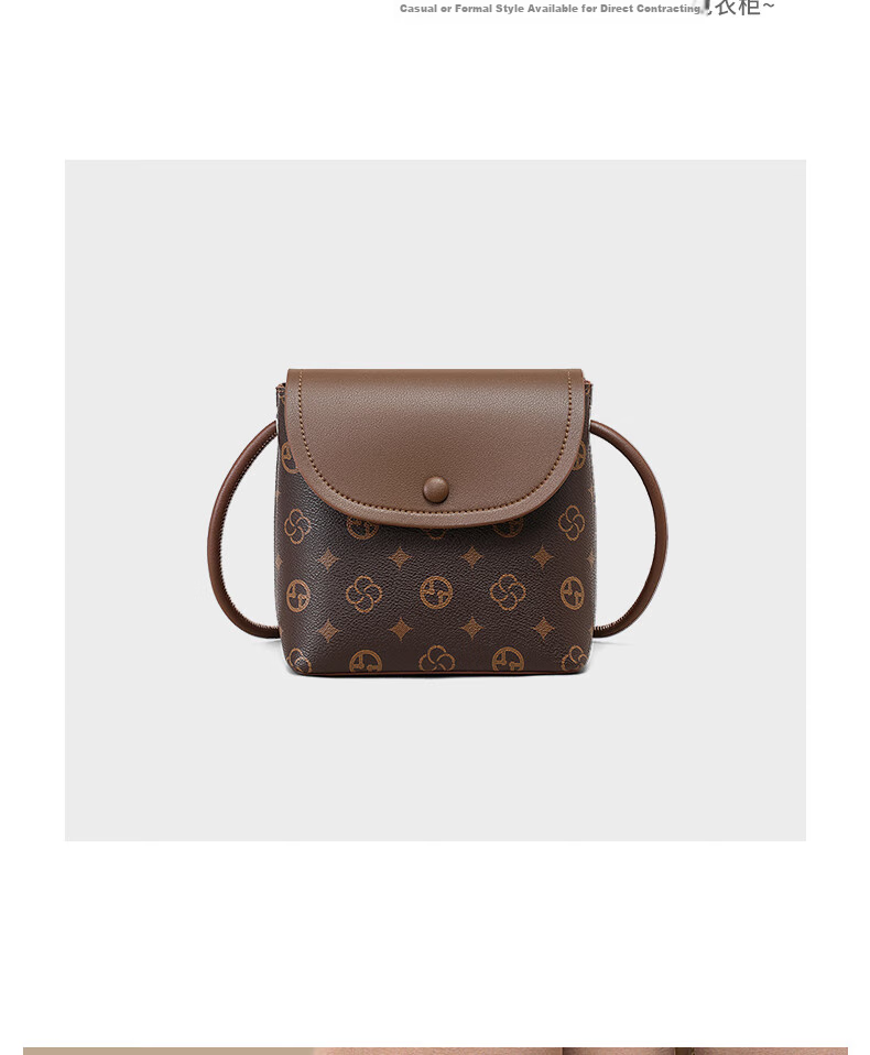 Aiqinghai Handbag, Women's Crossbody Bag, Shoulder Phone Bag, Small Purse, Light Luxury Birthday Mother's Day Gift, Practical Present for Mom 2