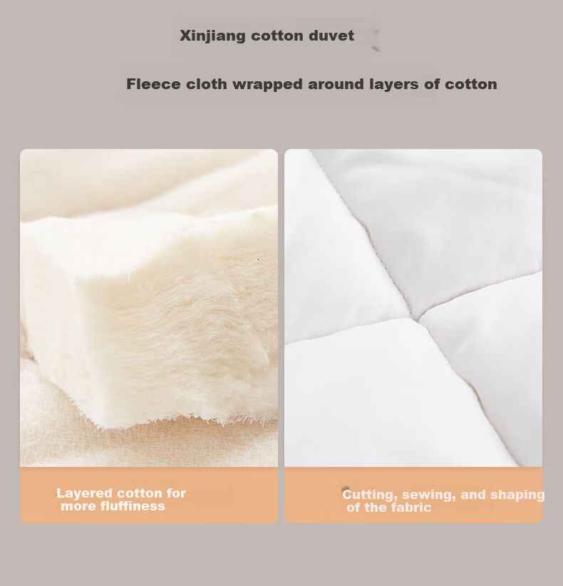 Mengshina All-Cotton Dormitory Six-Piece Bedding Set, Single Bedding Set with Quilt And Mattress Pad, Complete Set for 1.2-Meter Bed, Fengxing Blue 9