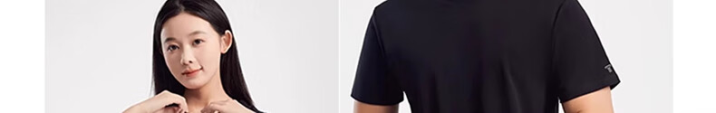 MiiOW Pure Cotton Short Sleeve Men’s T-Shirt [7A Antibacterial Six Protection] Couple’s Pure White T-Shirt Spring Summer Women’s All Cotton Base Shirt 16