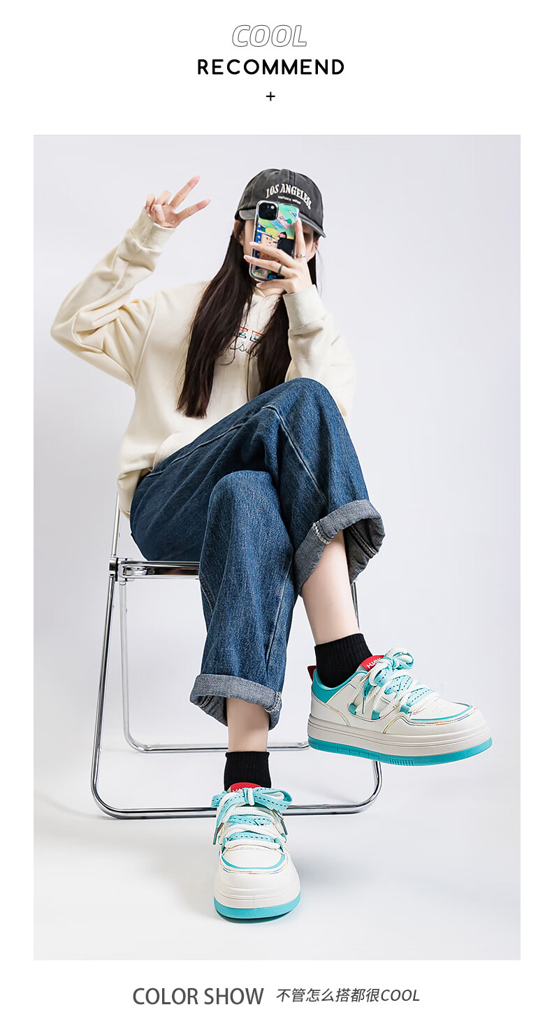 Global Unique Lemon Yellow Women's Sneakers 2026 Spring New Thick Sole Casual Shoes 10