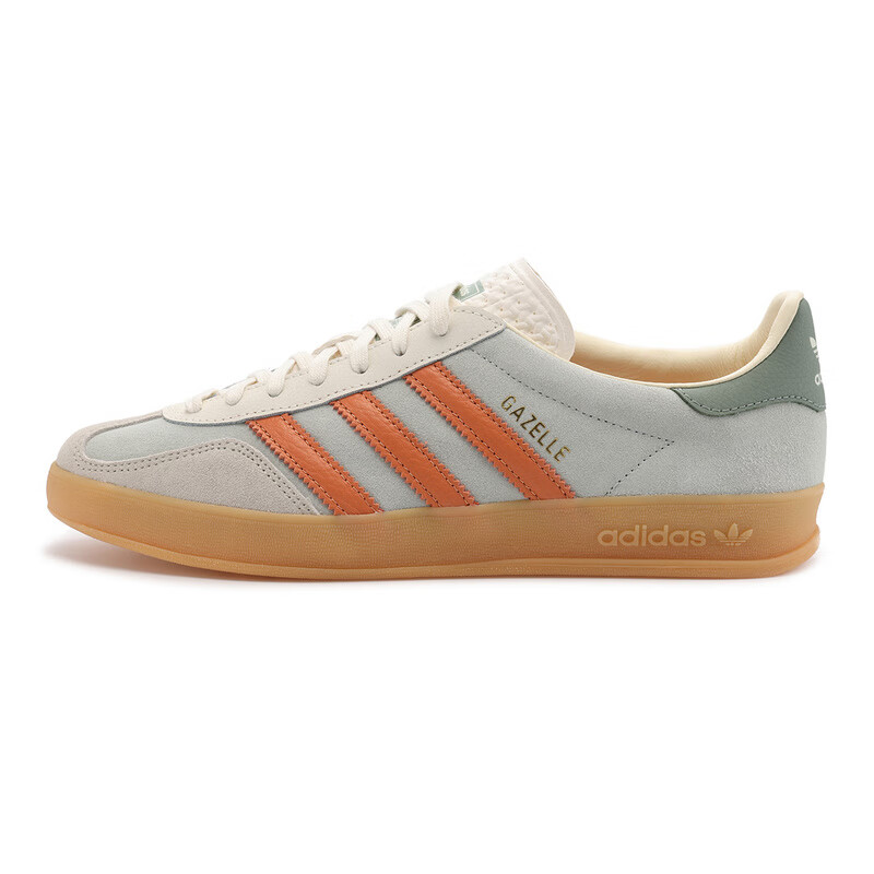 Adidas Originals Unisex GAZELLE INDOOR Casual Shoes JQ0011 Light Grey Size 37 1