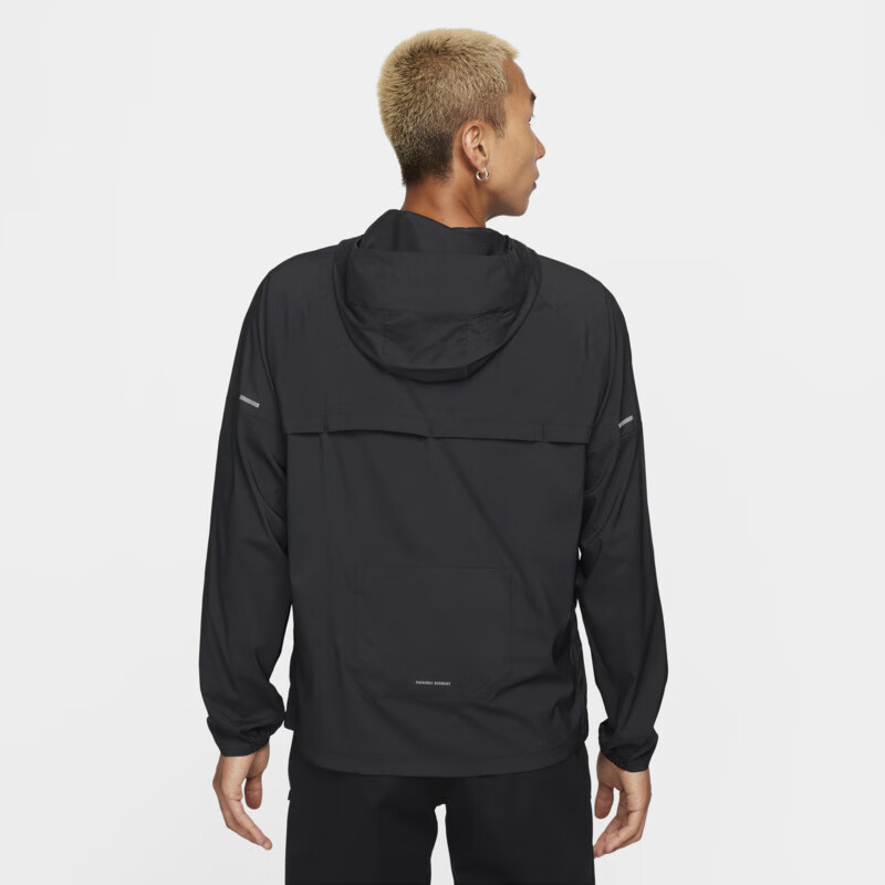 NIKE Slim-Fit Stand Collar Women's Long-Sleeve Jacket, Sporty Casual IB1999-010 Black L 2