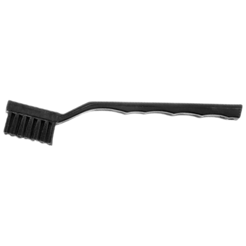 BAIGE Anti-Static Brush PCB Circuit Board Cleaning Brush Carbon Fiber Toothbrush Type Anti-Static Brush Medium Curved Handle 5pcs/Pack CW461531