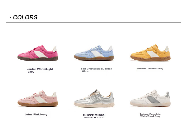 QIAODAN Women's Skateboard Shoes, T-Toe Shoes, Wave Thin-Soled Training Shoes, Sports Skateboard Shoes, Classic Couple Dopamine Outfit 58