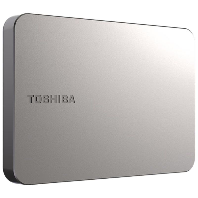 TOSHIBA 1TB Portable Hard Drive Mechanical, NewFlex X2 USB3.2 Gen 1, 2.5-Inch, Titanium Silver, Compatible with Mac And Other Systems, High-Speed Transfer, Premium Business