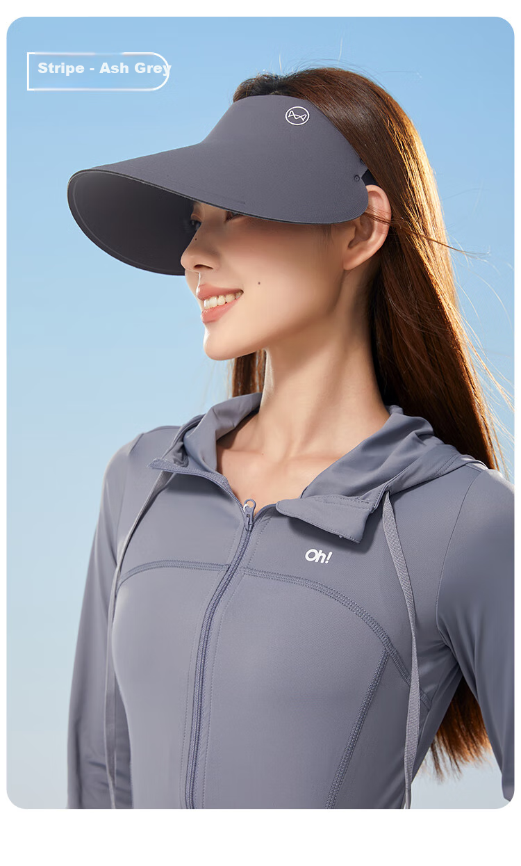 MiiOW Sun Protection Hat for Women, UV-Resistant Seamless Visor Hat, Foldable Wide Brim Sunhat for Summer 2026 29