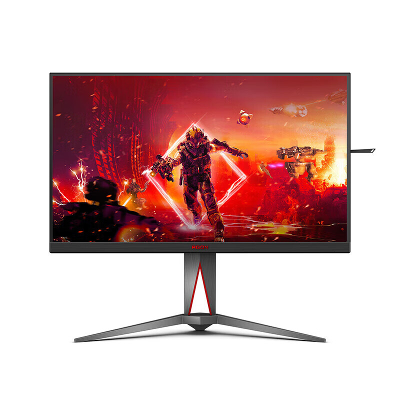 AOC Agon 27-inch 2K 260Hz Fast LCD 1ms GTG 10-bit HDR400 Rotatable Adjustable Stand Gaming Monitor AG275QZE