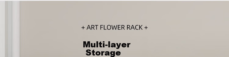 Anerya Multi-Tier Flower Stand, Indoor Home Balcony Decorative Rack, Iron Art Storage Shelf, Living Room Floor-Standing Planter Rack 3