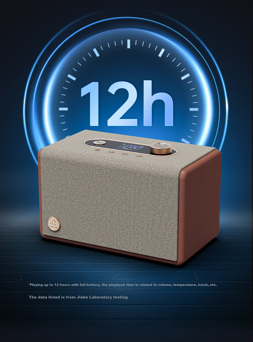 GIEC Q25 Speaker, WiFi Wireless Bluetooth, HiFi Audio System, Living Room Home Desktop Speaker, Combinable Home Theater, Multi-Room Connectivity, Lossless Sound Quality Premium Speaker 16