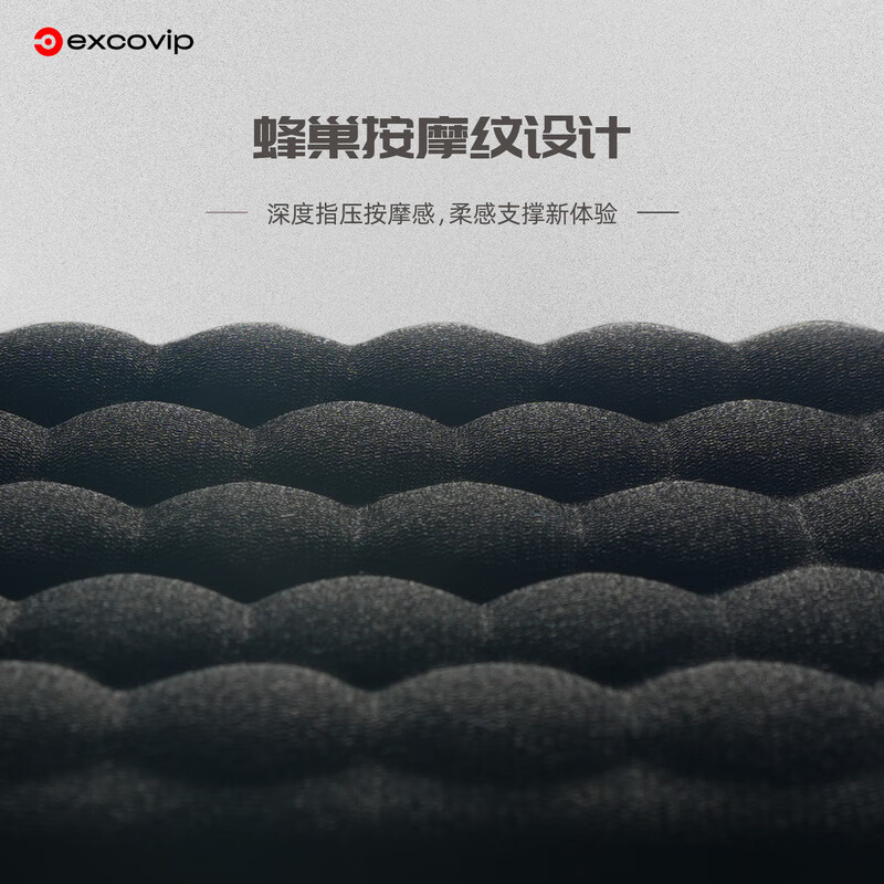 EXCO Honeycomb Soft Keyboard Handrest, Ergonomic Mouse Pad, Wrist Rest, Keyboard Wrist Support, Wrist Pad, Anti-Tendonitis Palm Rest 0444 10