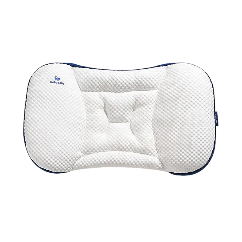 COBOBABY Children's Pillow with Scientific Neck Protection, for Ages 6-12 Elementary School Students And 10-15 Teenagers, Growth Pillow, Breathable