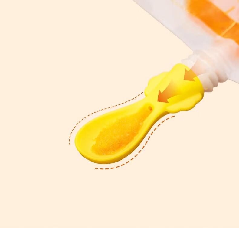 AVENT Philips Baby Fruit Puree Pouches Baby Food Storage Fresh-Keeping Chewable Bags (10 Pack) JD Self-operated 10