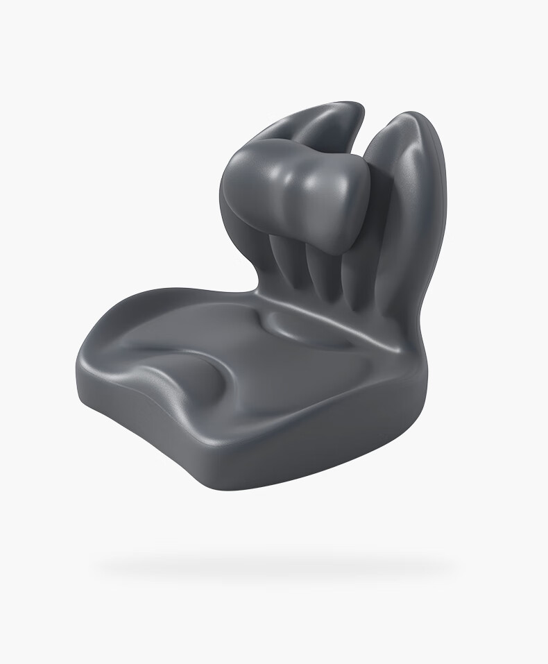 Youtengyouju YOTOK (Japan) Genuine Office Lumbar Support Cushion, Back Support, Integrated Workstation Chair Seat Pad 9