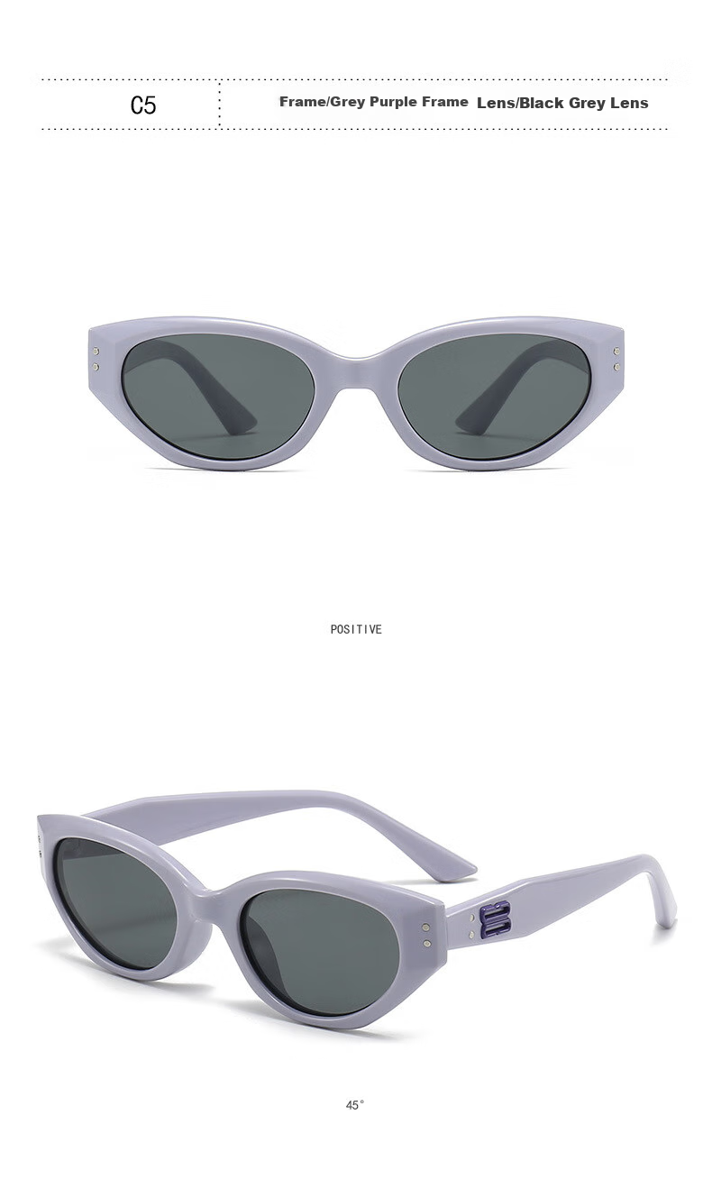 Angelamiao Children's Sunglasses, Polarized Sunglasses for Boys And Girls, Fashionable Cat-Eye Sunglasses 16