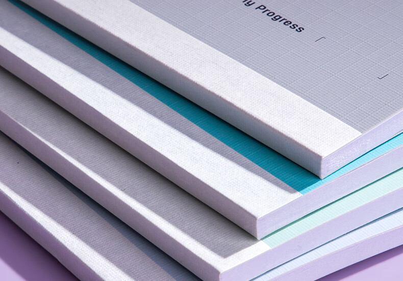 Deli Scented Notebook, Student Soft Copybook, B5/40 Sheets, Wirebound Notebook, WB540-Q Mitravel Series, Random Style 6