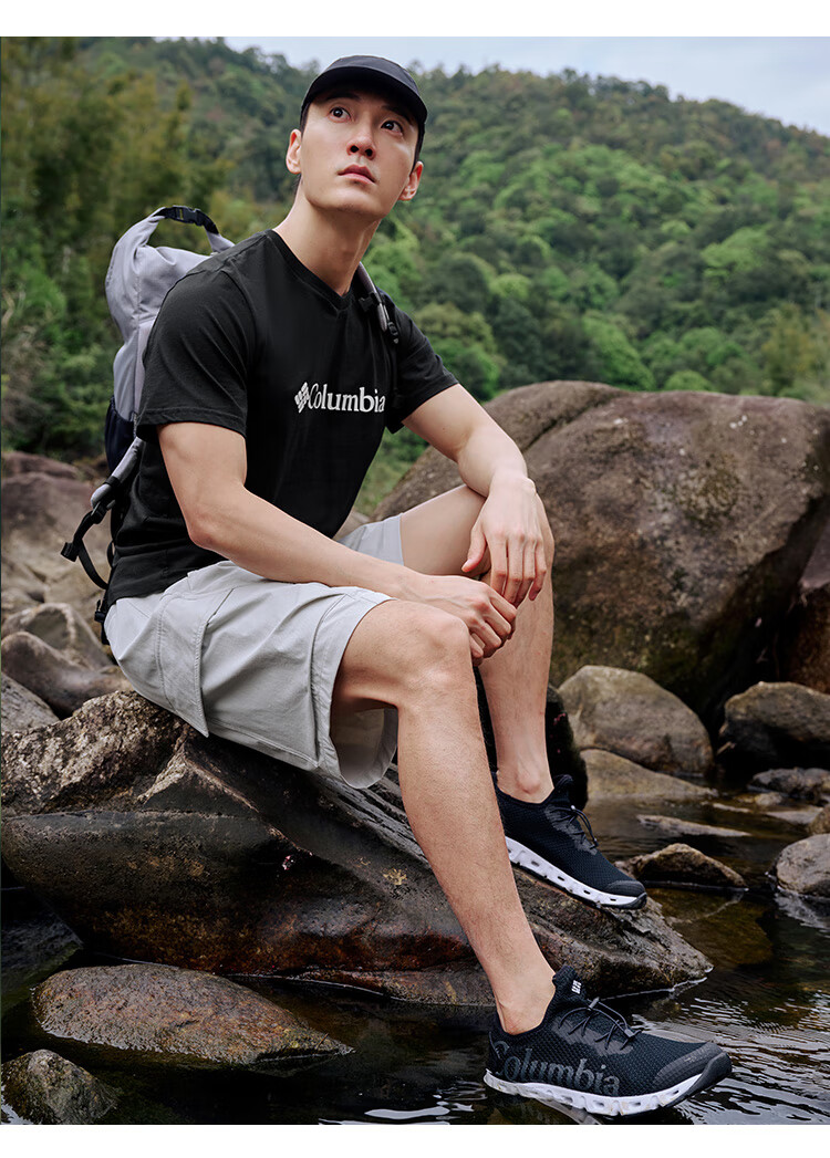 Columbia Men's T-Shirt 26 Spring Summer Outdoor Casual Sports Comfortable Cotton Breathable Short Sleeve AE8963 011 5