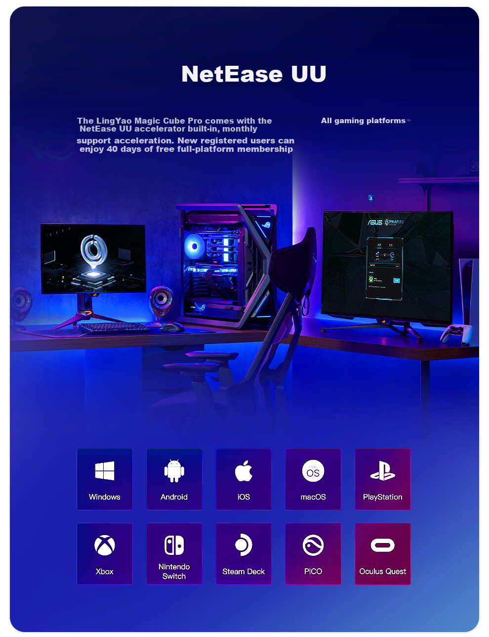 ASUS [Renovation Subsidy] Lingyao Cube Pro WiFi 7 Distributed Home Wireless Tri-Band Gigabit Router, Whole-House WiFi Set, Aimesh Flexible Configuration, Dual-Pack 14