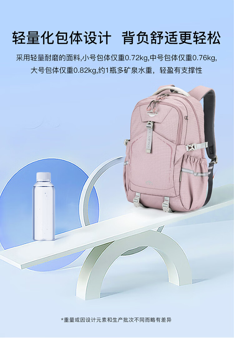 KALA·Y Middle School Student Backpack, Large Capacity, Lightweight, Casual Outdoor Backpack, Stylish And Attractive Unisex Shoulder Bag for Travel 3