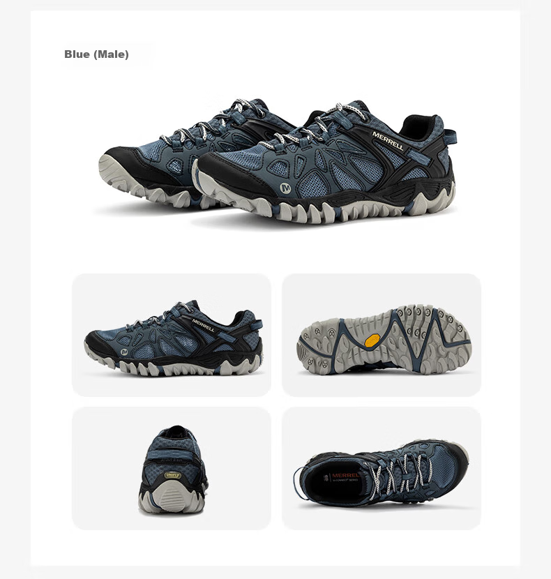 Merrell ALLOUTBLAZE Men's Classic Outdoor Hiking Shoes: Lightweight, Breathable, Durable, Non-Slip Casual Footwear 18