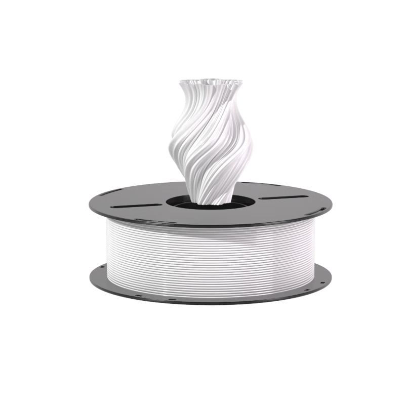 INNCLOUD 3D Printing Filament Silk PLA Suitable for Tuozhu/Chuangxiang Sanwei/Aileku/Zongwe Lifa/Jiguang Erwo DIY Printer Filament White 1kg
