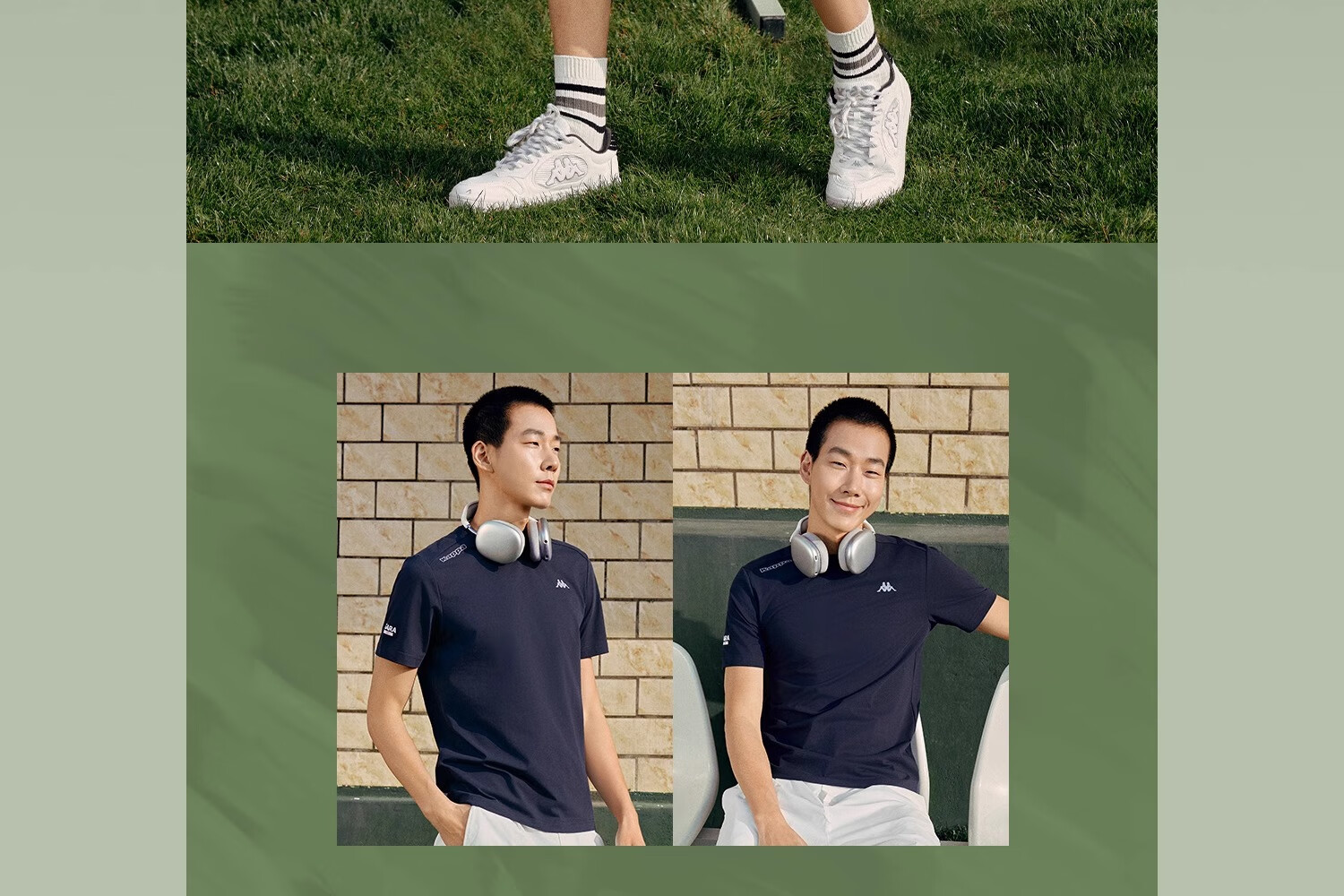 Kappa Back-To Summer 2025 New Sports Sun Protection Short Sleeve T-Shirt for Men, Slim Fit Cool Half Sleeve K0E32TD70D 23